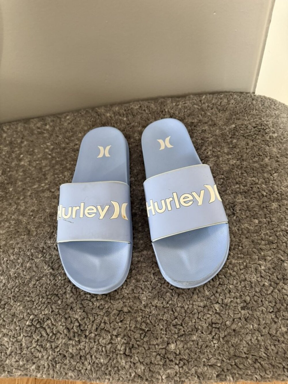 Hurley Baby Blue Slides